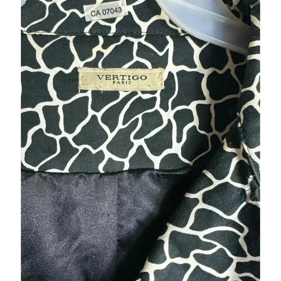 Vertigo Paris mini trench coat black White - Picture 6 of 8
